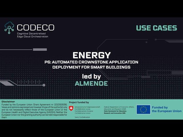 CODECO P6 Demo 2024: Automated Crownstone Application Deployment for Smart Buildings