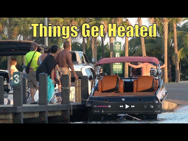 Things Get Intense at the Ramp!! | Miami Boat Ramps | 79th Street | Wavy Boats | Broncos Guru