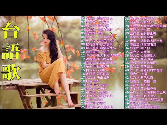 【闽南金曲】50首精選台語歌 Hokkien Romantic《漂浪行船人／一曲情未了／疗情台西港／何必为着伊／往事／一阵 暴风雨》韻味實足百聽不膩️Taiwanese Classic Songs