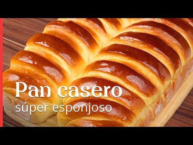 Pan casero súper esponjoso, fácil de hacer y económico, ¡la mejor receta de pan que he hecho!