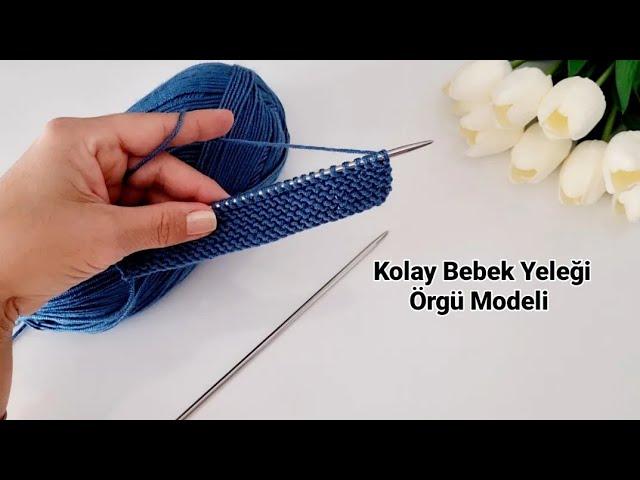 Gösterişli Bebek Yeleği Örgü Modeli / hırka şal battaniye knitting crochet pattern design patik