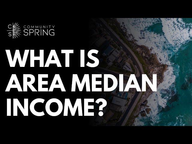 What Is Area Median Income?