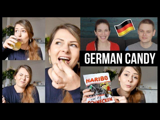 German Candy Taste Test! New Zealander tries German Sweets (Collab w/ Wanted Adventure)