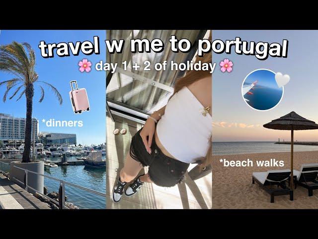 TRAVEL TO PORTUGAL W ME + day 1 and 2 of holiday ️