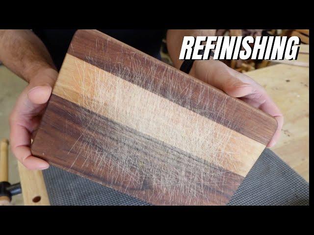 Refinishing a Wood Cutting Board