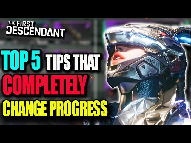 Top 5 Tips To Get Ahead As a F2P In The First Descendant