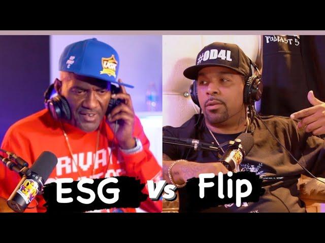Live on the Dirty 3rd its ESG vs Lil Flip...Just a warm up!