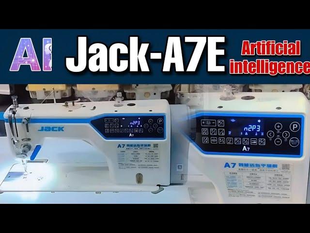 Jack A7 sewing machine price Jack A7 full automatic intelligence New technology future in Pakistan