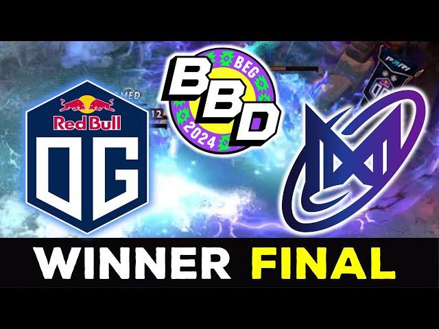 MIRACLE vs 23, RAMPAGE !!! NIGMA GALAXY vs OG - BB DACHA BELGRADE WEU DOTA 2