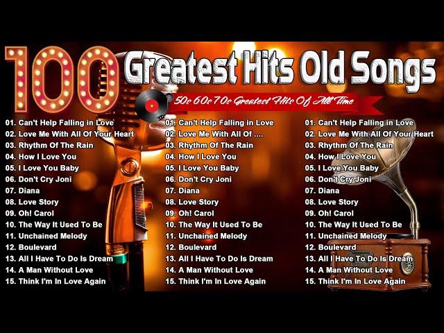 Greatest Oldies Songs Of The 50's 60's and 70's  The Legend Old Music Elvis, Engelbert, Paul Anka