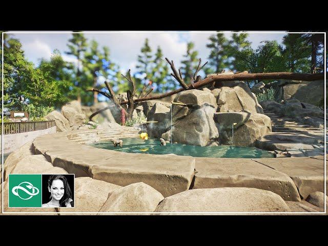 Building a Japanese Macaque Hot Springs Habitat in Franchise Mode