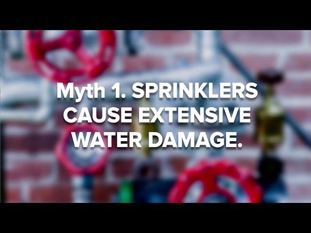 Fire Sprinkler System: The Facts vs Myths