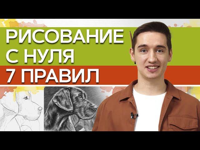 С чего начать рисовать? / Как научиться рисовать с нуля?