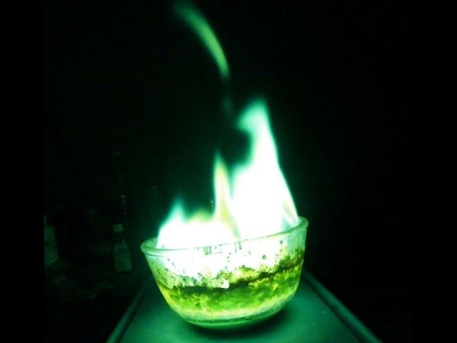 Make Green flames