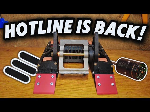 IS THIS THE FUTURE OF COMBAT ROBOTS? (My 1 pound antweight "HOTLINE" breakdown video)