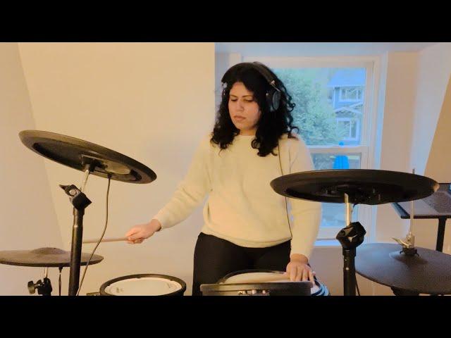 Put on a Smile - Silk Sonic (drum cover)