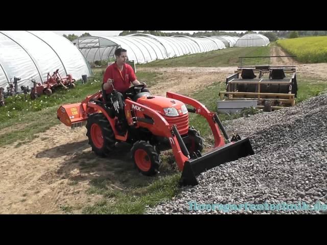 Kubota B1220 mit Frontlader