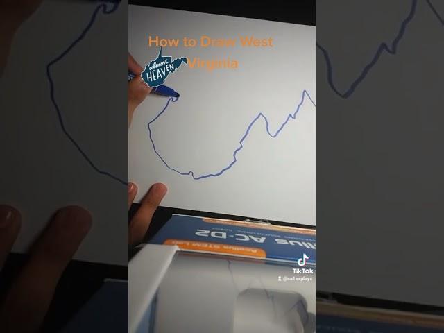 How to Draw West Virginia July 6th 2022