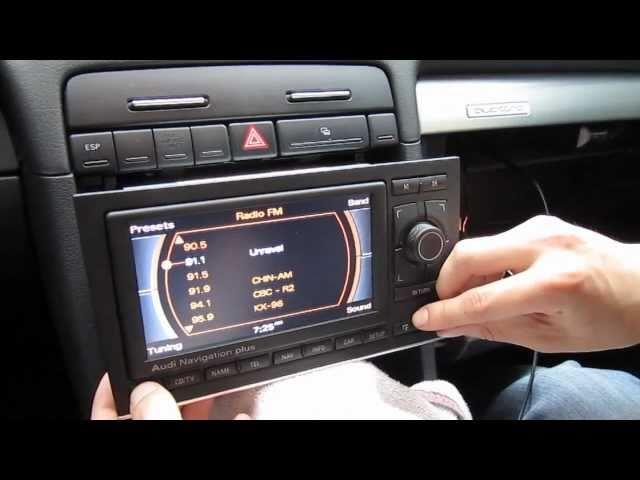 Audi A3, A4, A5, A6 RNS-E iPod iPhone AUX adapter