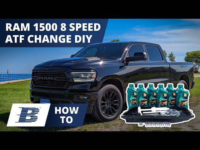 Ram 1500 Transmission Fluid Change How To | 2013-2024 ZF 8-Speed 8HP