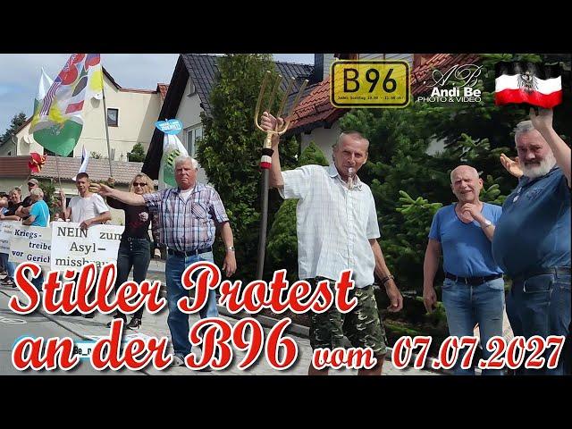 Stiller Protest B96 vom 07.07.2024