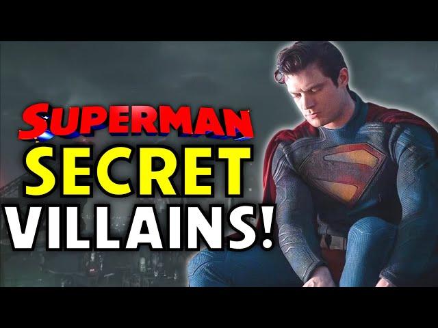 Superman SECRET VILLAIN!   Who is It?  DCU Superman News