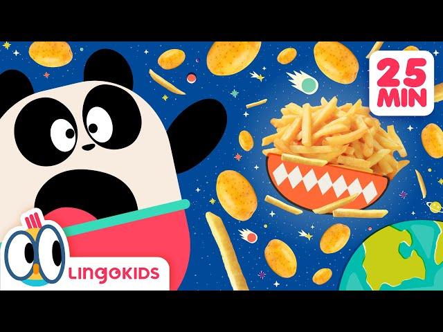 BABY BOT Knows POTATOES  + More Cartoons for Kids | Lingokids