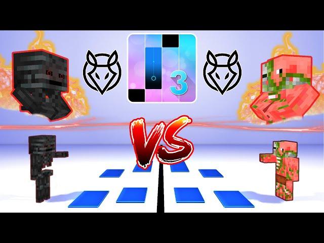 Monster School : Magic Tiles 3 (Part2) - Minecraft Animation