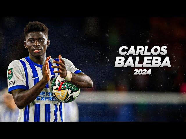 Carlos Baleba is BOSSING the Midfield! 2024ᴴᴰ