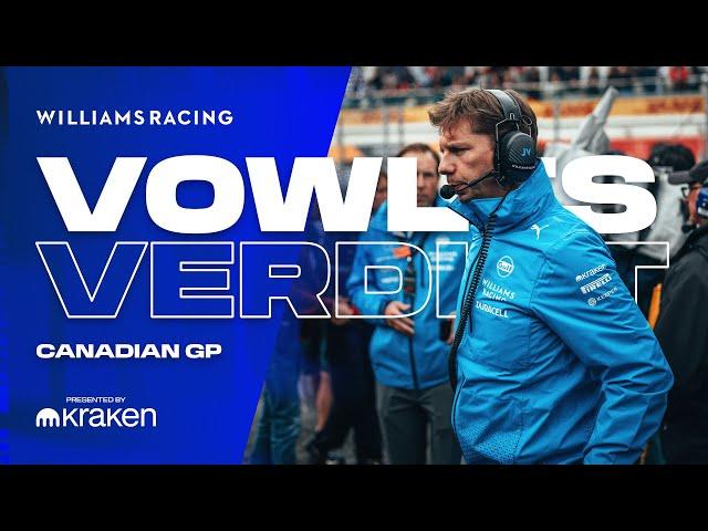 The Vowles Verdict | Canadian GP | Williams Racing