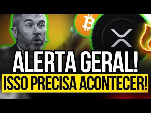 ALERTA! XRP ISSO PRECISA ACONTECER PARA UMA NOVA ALTA! BITCOIN, ETHEREUM