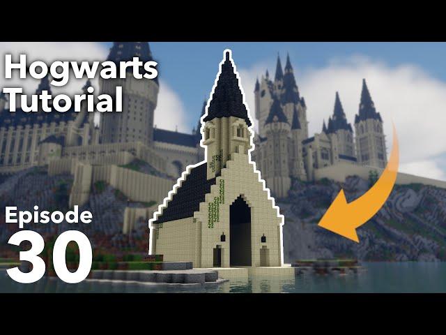 How to build Hogwarts in Minecraft - Episode 30 - The Boathouse!