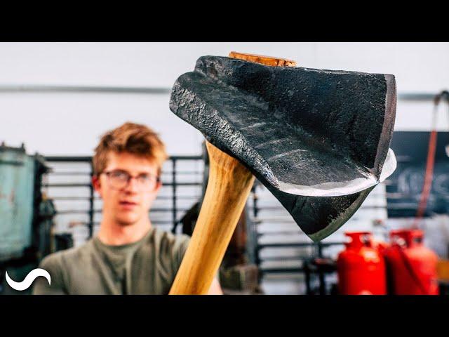 Forging a FOUR-BLADED AXE?!