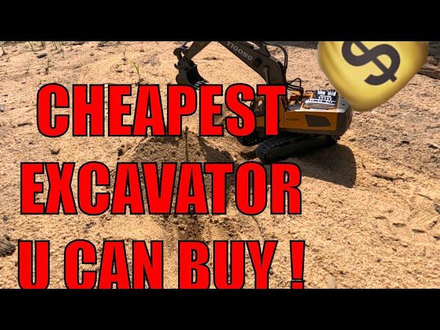 CHEAPEST excavator I’ve ever bought! + Rotochopper Shredder  