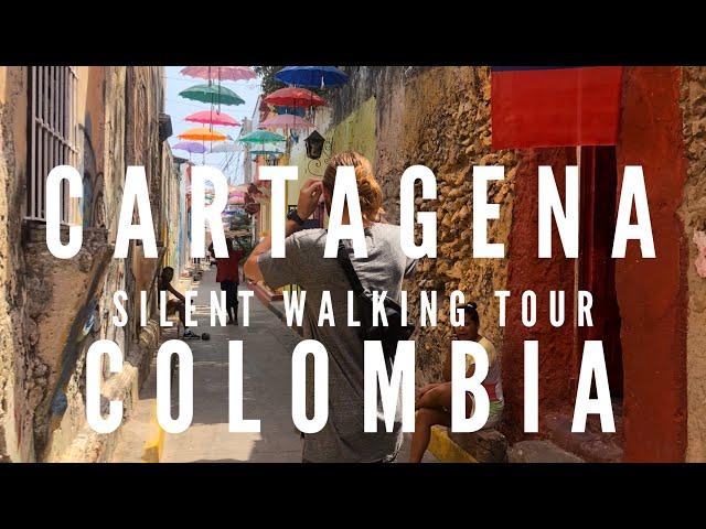 Exploring Cartagena Colombia’s old town -  (asmr walk)