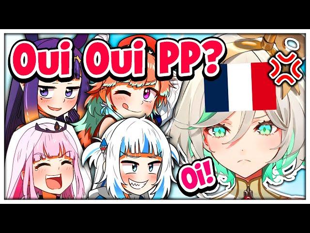 Holomyth Makes Fun Of Cecilia's French Even When She's Not There 【Hololive EN】