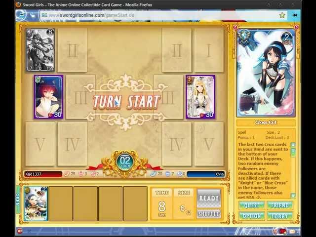 Sword Girls - ( Crux Hit and Run deck vs Academy Size Lockdown