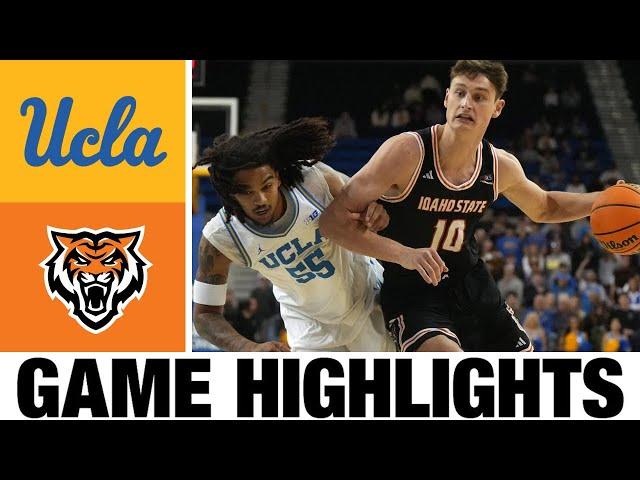 UCLA vs Idaho State Highlights | NCAA Men's Basketball | 2024 College Basketball