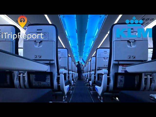 KLM A321neo Inaugural Flight Business Class