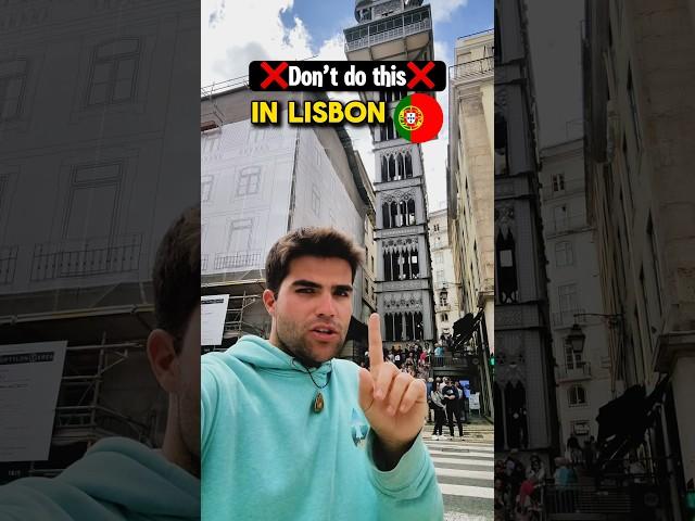 Secret entrance to Go Up the Santa Justa Lift for Free!  #lisbon #travel #portugal
