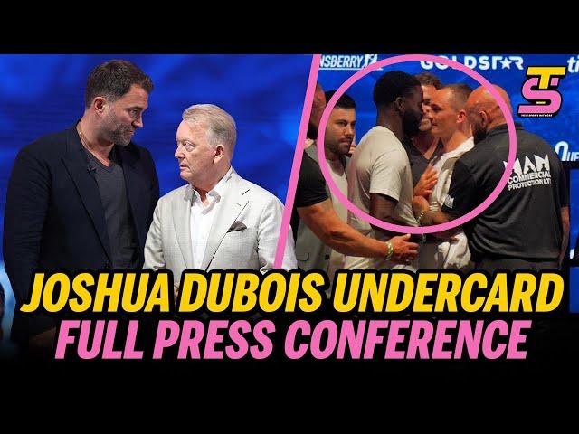 Joshua vs Dubois UNDERCARD press conference | Cacace-Warrington, Smith-Kelly, Buatsi-Hutchinson