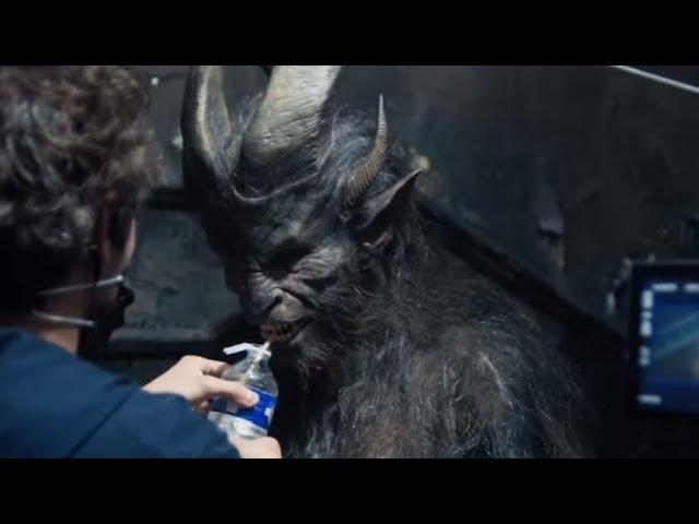 DEMON GOAT The Nun II Behind The Scenes On How The Creature Was Made #thenun2 #thenunii #demongoat