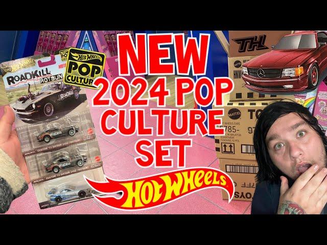 I CAN’T BELIEVE I FOUND THE NEW HOT WHEELS POP CULTURE SET 2024 - NEW 2024 SUPER TREASURE HUNT FUND