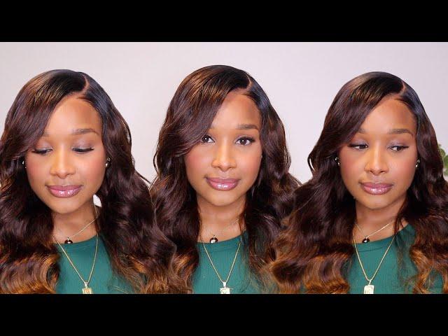 LOVING THIS FALL HAIR! EASY GLUELESS FALL WIG INSTALL | LUVME HAIR