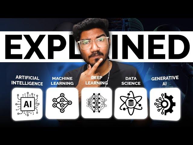 AI vs Machine Learning vs Deep Learning vs Data Science vs Generative AI | Tamil