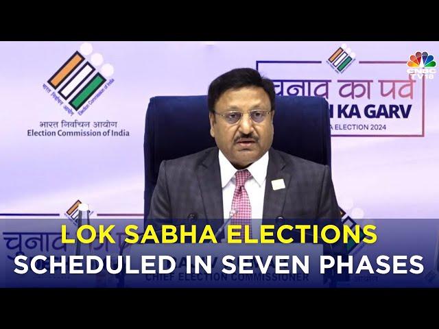 Lok Sabha Election 2024 Phase-Wise Schedule Revealed by Election Commission | N18V | CNBC TV18