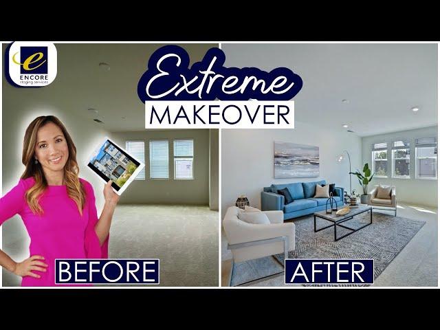 Home Staging Before and After | Extreme Home Makeover - SUNNYVALE, CA | Home Staging