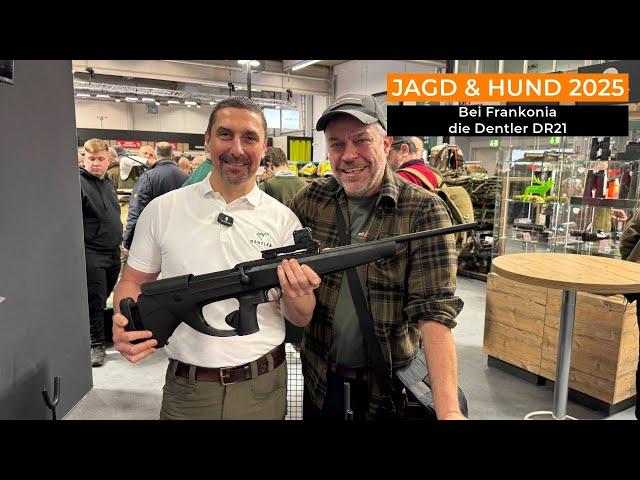 Jagd & Hund 2025: Bei Frankonia am Stand – die Dentler DR21.