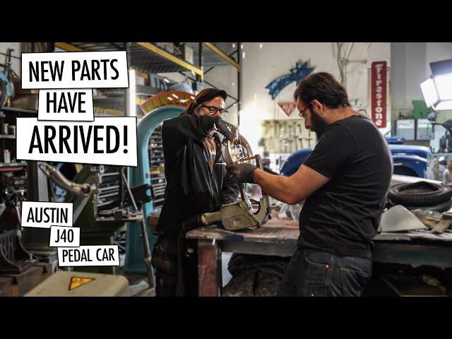 New Parts Have Arrived! | Austin J40 Pedal Car Restoration