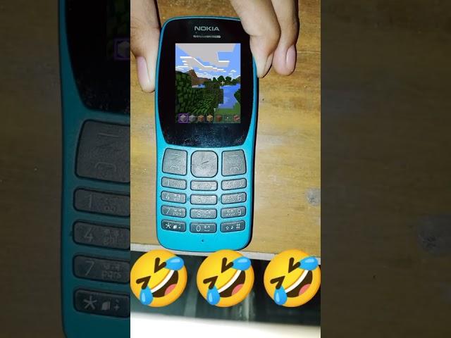 How to play Minecraft in Nokia keypad phone | ️fake️